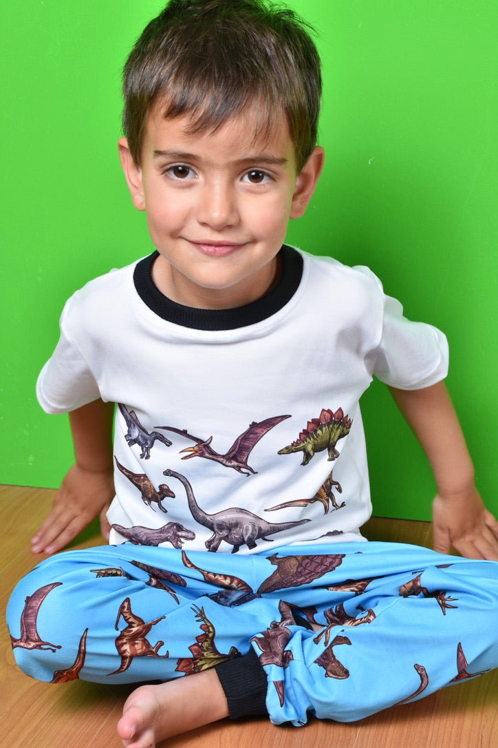 Pijama Dinosaurios Acuarela