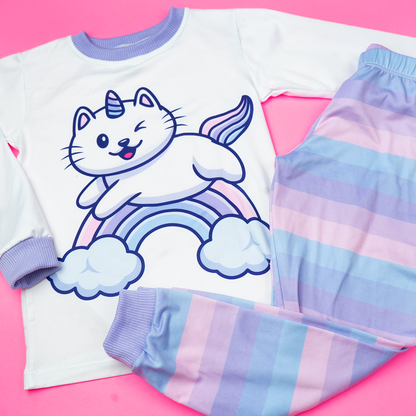 Pijama Tuti, el Gaticornio encantado 🌈
