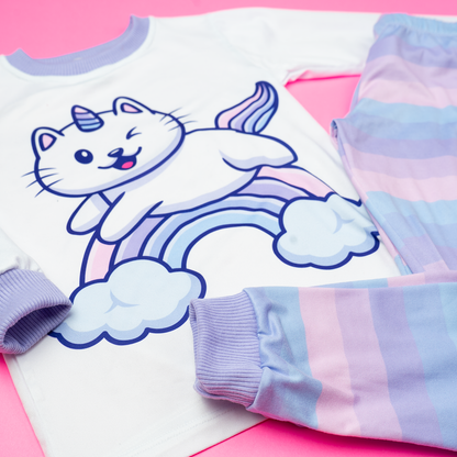 Pijama Tuti, el Gaticornio encantado 🌈