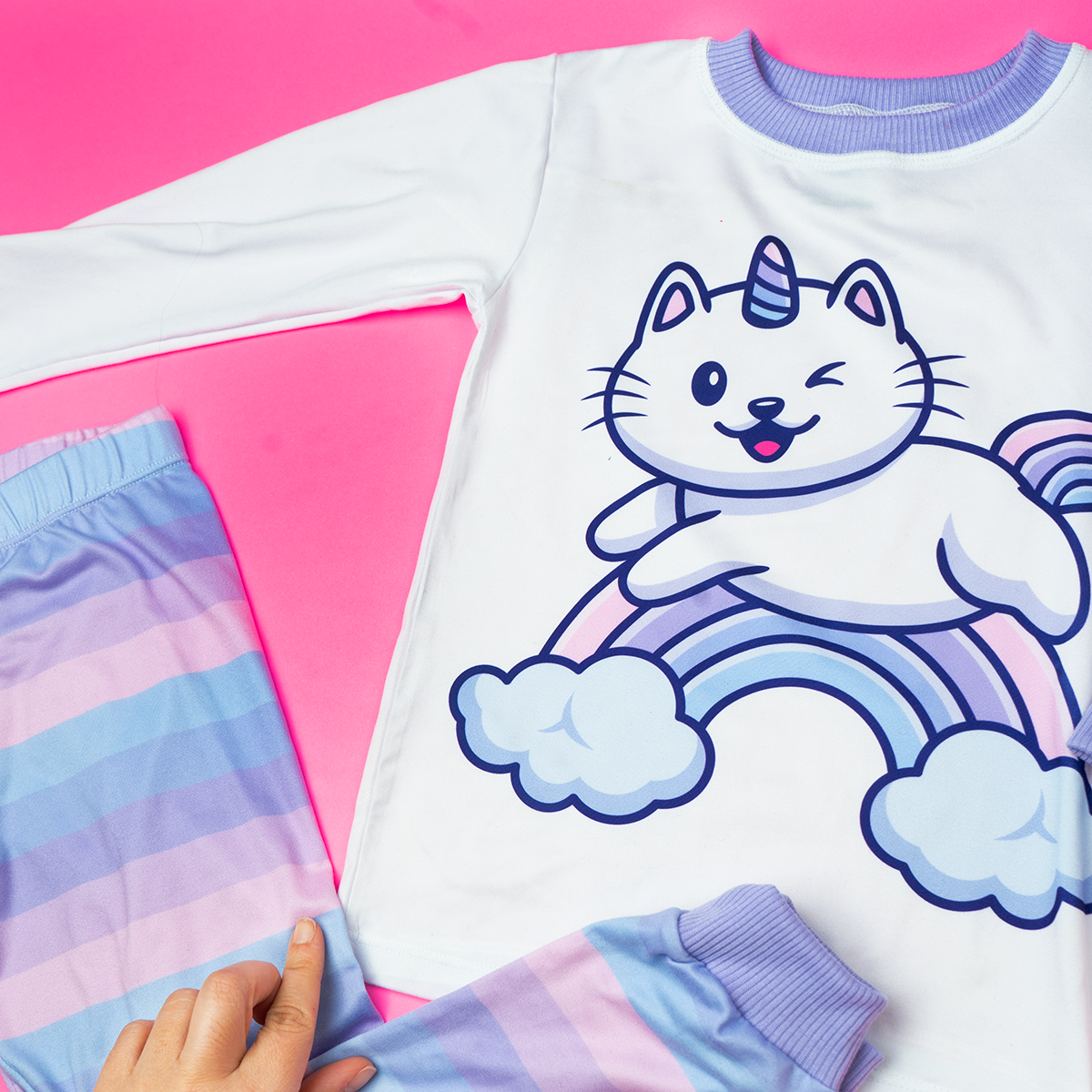 Pijama Tuti, el Gaticornio encantado 🌈