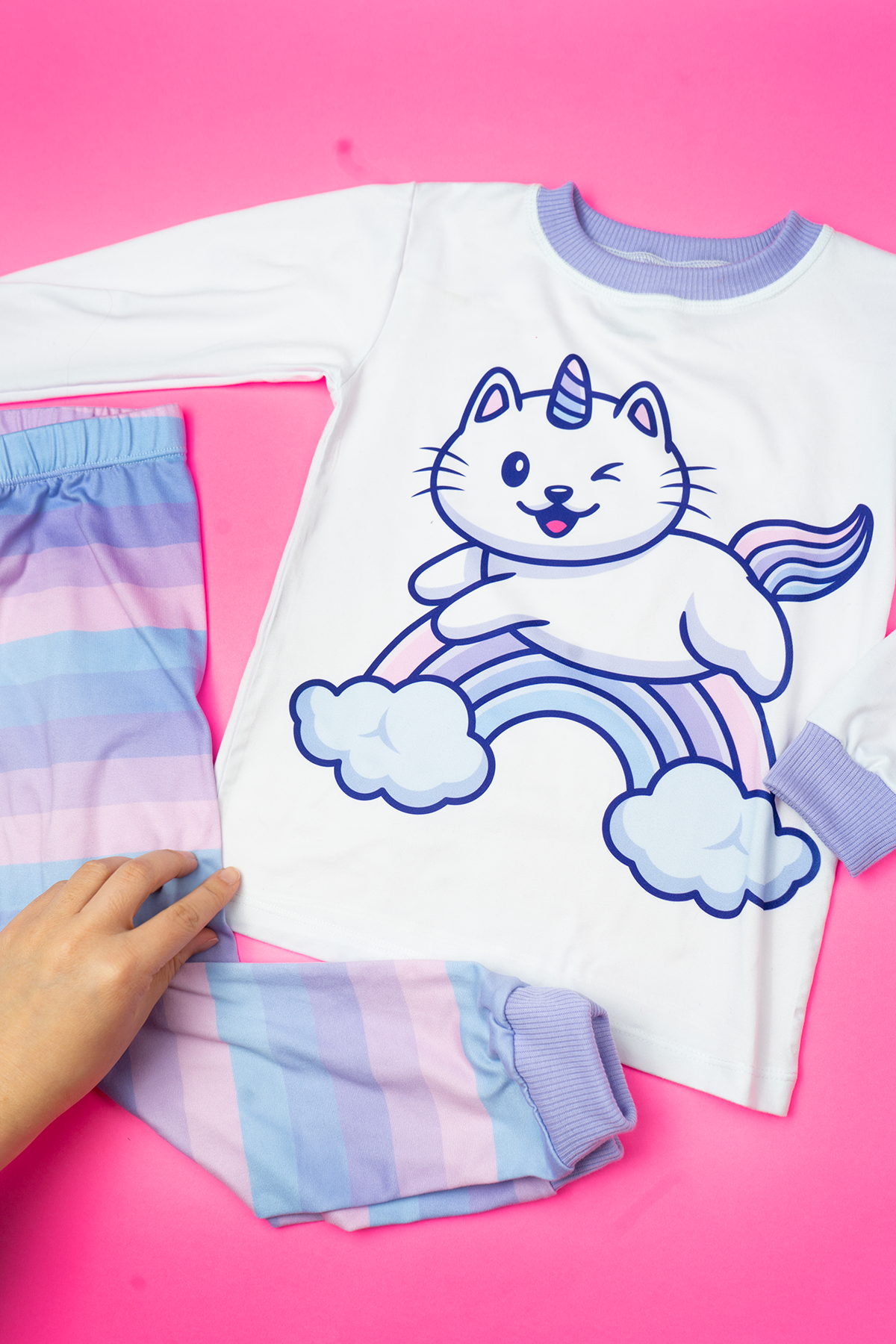 Pijama Tuti, el Gaticornio encantado 🌈