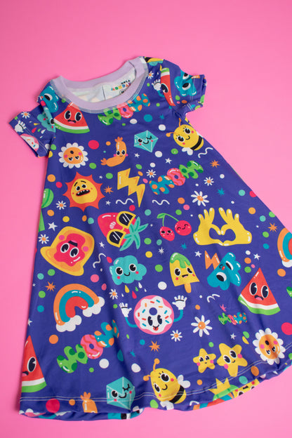 Pijama Vestido Tropical Mix 🌀