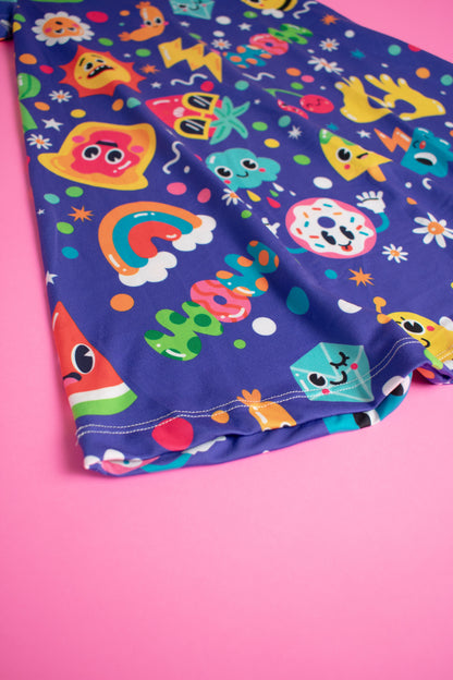Pijama Vestido Tropical Mix 🌀
