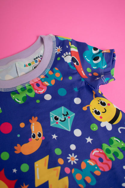 Pijama Vestido Tropical Mix 🌀