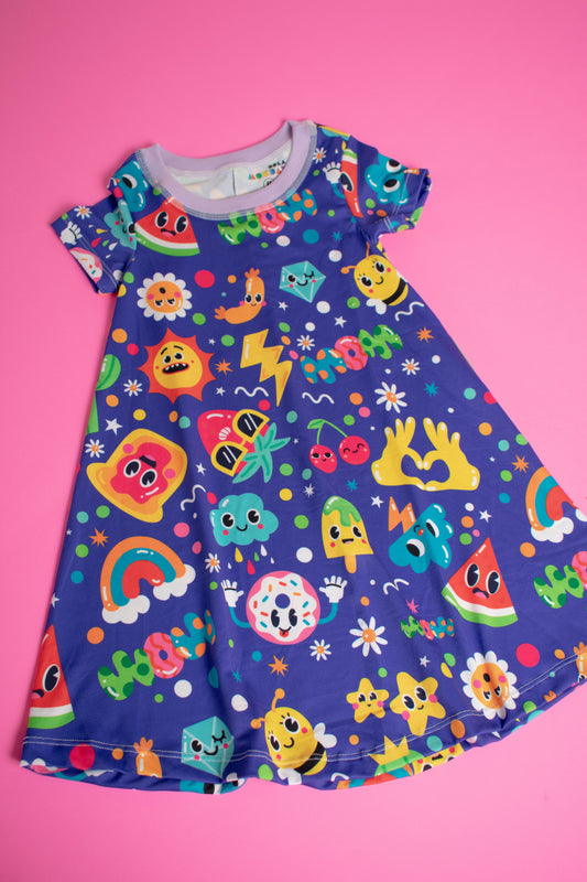 Pijama Vestido Tropical Mix 🌀