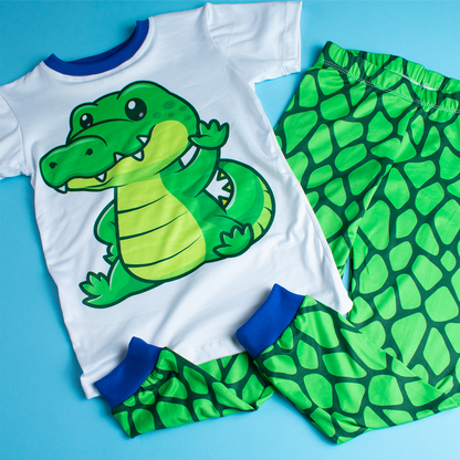 Pijama Lilo, el Cocodrilo Aventurero 🐊