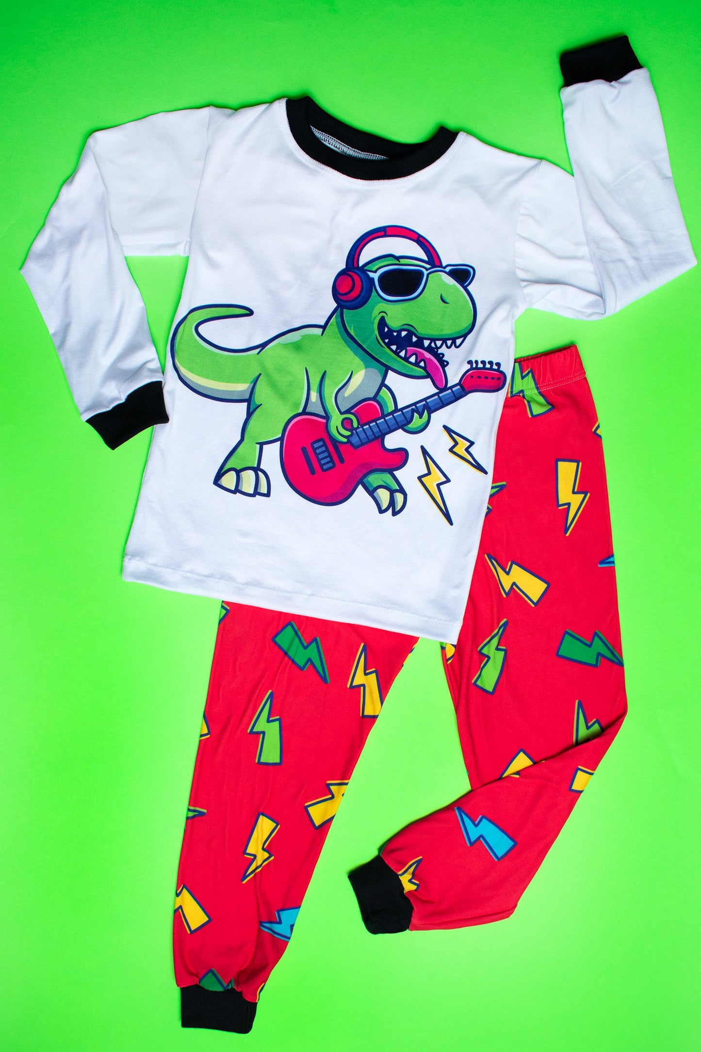 Pijama Roko, el Dino Rockero 🎸