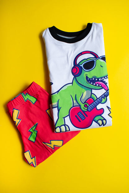 Pijama Roko, el Dino Rockero 🎸