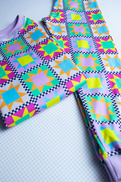 Pijama Fiesta Geométrica 80's 🪩