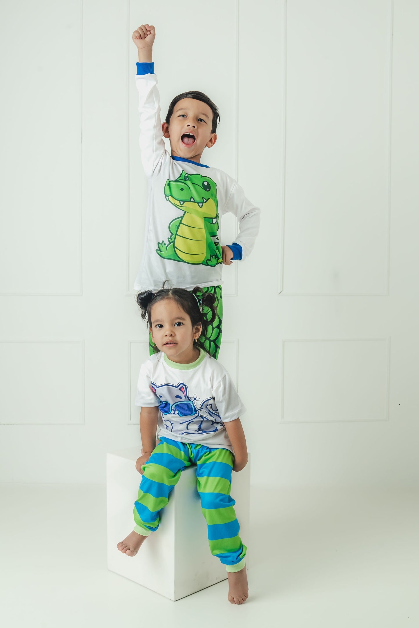 Pijama Lilo, el Cocodrilo Aventurero 🐊