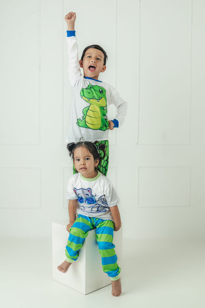 Pijama Lilo, el Cocodrilo Aventurero 🐊