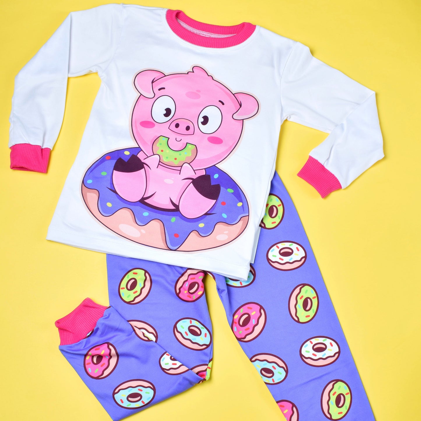 Pijama Lola, la Cerdito y sus Donas 🍩