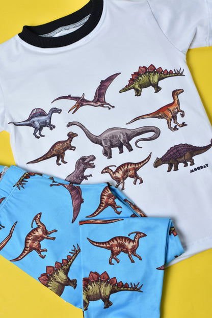 Pijama Dinosaurios Acuarela